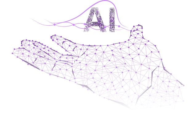 Illustration of a robotic hand offering assistance, representing always-on support
